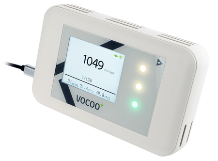 Vocoo+ CO2-IAQ-Monitor